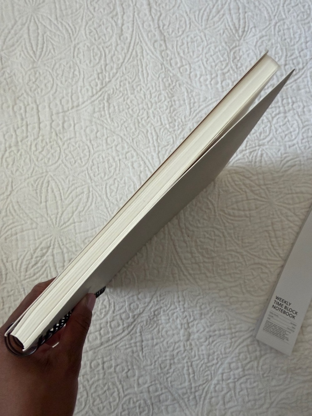 Cloth & Paper Time Block Notebook - Picture 5 of 5